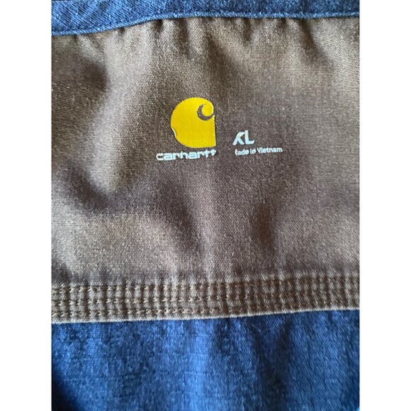 Carhartt Mens XL Ripstop V-Neck Medical Scrub Top - Picture 2 of 8